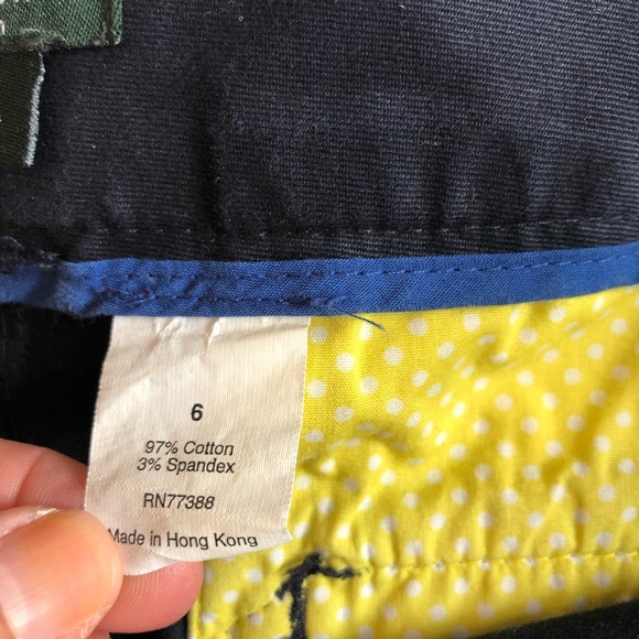 J Crew NAVY City Fit Stretch Chino Capri Size 6 - Picture 5 of 11